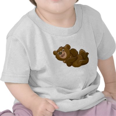 Brother Bear Koda lying down Disney t-shirts