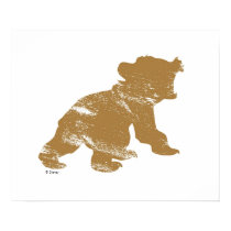 Brother Bear Koda Rawring Drawing Disney posters