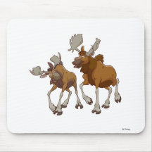 Brother Bear Rutt and Tuke walking Disney Mouse Pads
