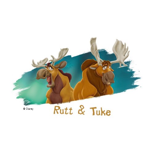 Brother Bear Rutt & Tuke moose Disney print