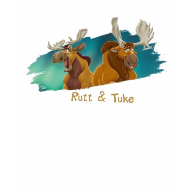 Brother Bear Rutt & Tuke moose Disney t-shirts