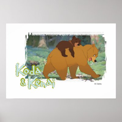Brother Bear's Koda and Kendi Disney posters