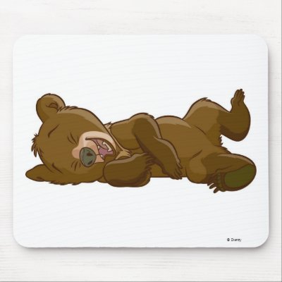 Brother Bear's Koda Laughing Disney mousepads