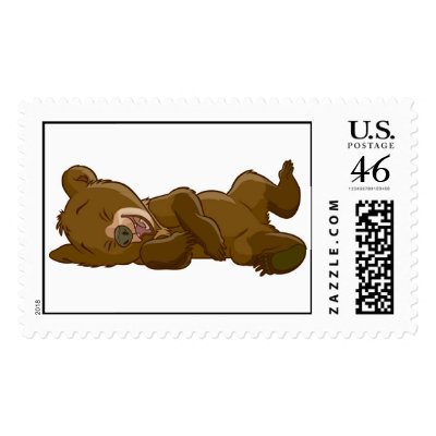 Brother Bear's Koda Laughing Disney postage