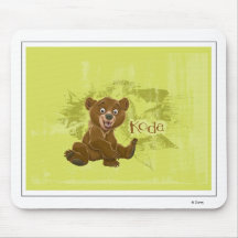 Brother Bear's Koda Sitting Disney Mouse Pads