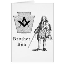 Brother Ben Franklin Card