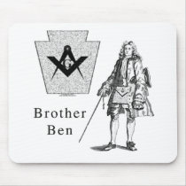 Brother Ben Franklin Mousepads