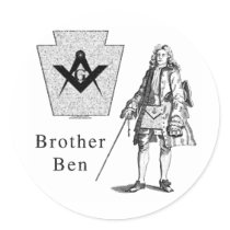 Brother Ben Franklin Stickers