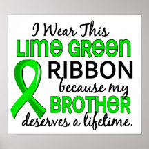 Brother Deserves Lifetime Lymphoma Posters