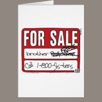 Brother For Sale cards