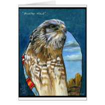 Brother Hawk Card by JWBaker_Artist Brother Hawk Card