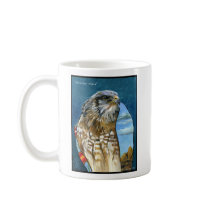 Brother Hawk Mug by JWBaker_Artist Brother Hawk Mug
