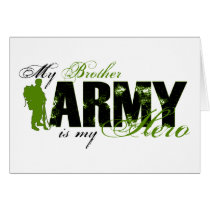 Brother Hero 3 - ARMY Greeting Card