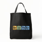 Brother made of Elements Grocery Tote Bag