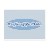Brother of the Bride Post Card