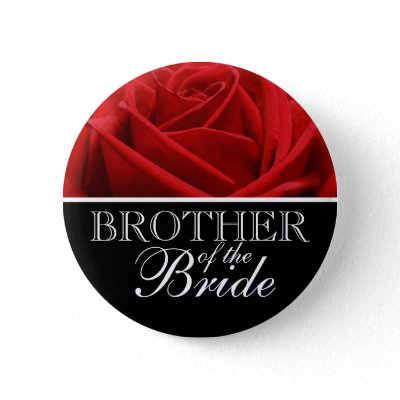 Brother Of The Bride Wedding Pins