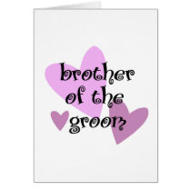 Brother of the Groom cards