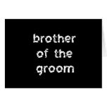 Brother of the Groom Cards
