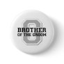 Brother of the Groom Cheer Button