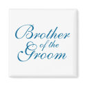 Brother of the Groom magnets by MyElegantWedding Brother of the Groom magnets