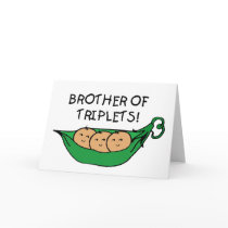 Brother of Triplets Pod Card