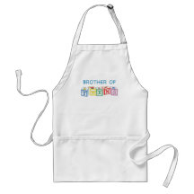 Brother of Twins Blocks Aprons