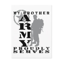 Brother Proudly Serves - ARMY Postcards