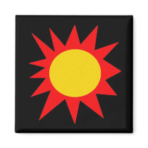 BROTHER SUN magnets by Clarence_Jones BROTHER SUN magnets
