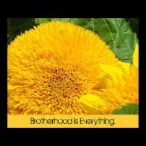 Brotherhood is Everything art prints Service Unity posters