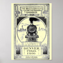 Brotherhood of Locomotive Firemen & Enginemen Posters