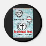 Brotherhood Week Refrigerator Magnets