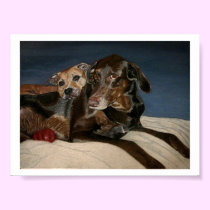 "Brotherly Love" Dog Prints & Posters posters