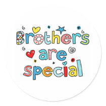 Brothers are Special stickers