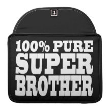 Brothers Birthday Parties 100% Pure Super Brother Sleeves For MacBooks