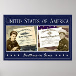 Brothers in Arms - Colorized Print