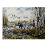 Brothers~Oil Painting by David Paul Post Cards