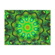 Brothers & Sisters Mandala Postcard by andreisun Brothers & Sisters Mandala Postcard