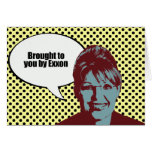 Brought to you by exxon greeting card