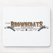 browmcoats logo mousepads by Browncoats browmcoats logo mousepads