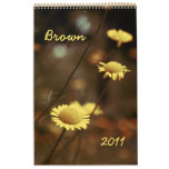 Brown 2011 calendar
