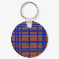 brown and blue keychains by DonnaGraysonAbstract brown and blue keychains