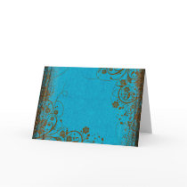 Brown And Teal cards