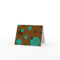 brown and turquoise "Thank You" note cards by blessed0525 brown and turquoise "Thank You" note cards