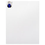 Brown And White Farmer Cow Custom Letterhead
