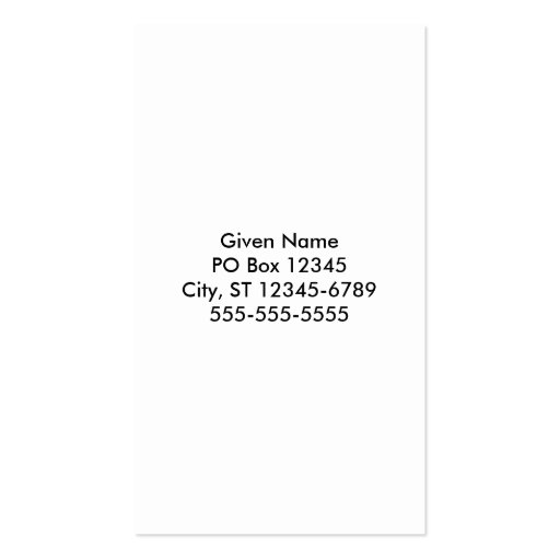 Brown and White Zigzag Business Card Template (back side)