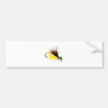 Brown and yellow streamer.jpg bumper sticker