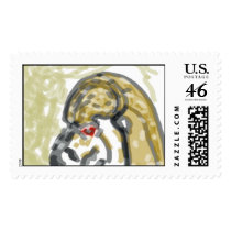 Brown Baboon postage