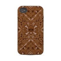 Brown Bandana Iphone 4 4s Cover Tough Iphone 4 Case