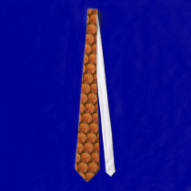 Brown Basketball Tie ties