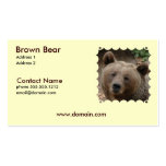 Brown Bear Business Card